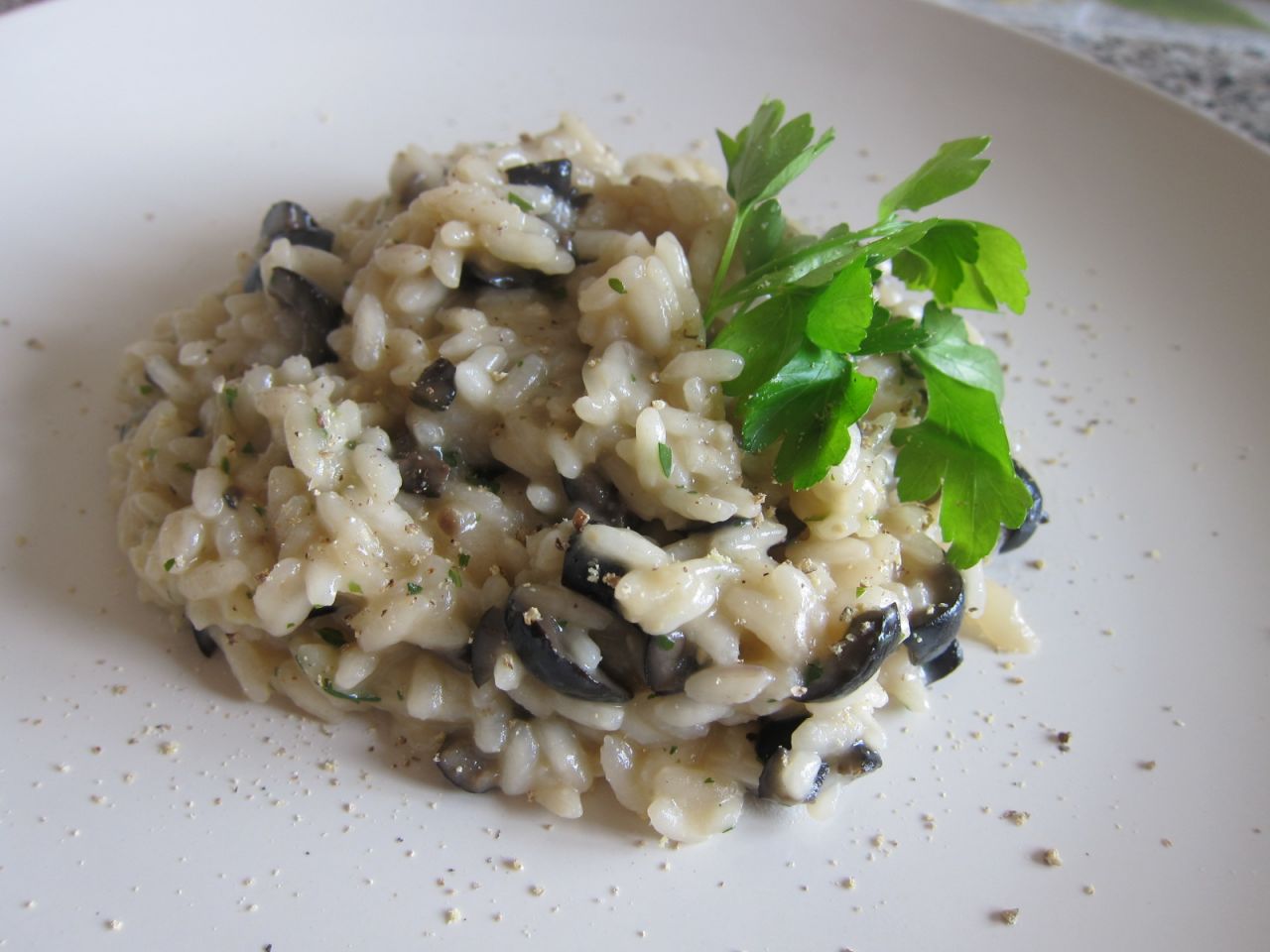 Risotto alle olive